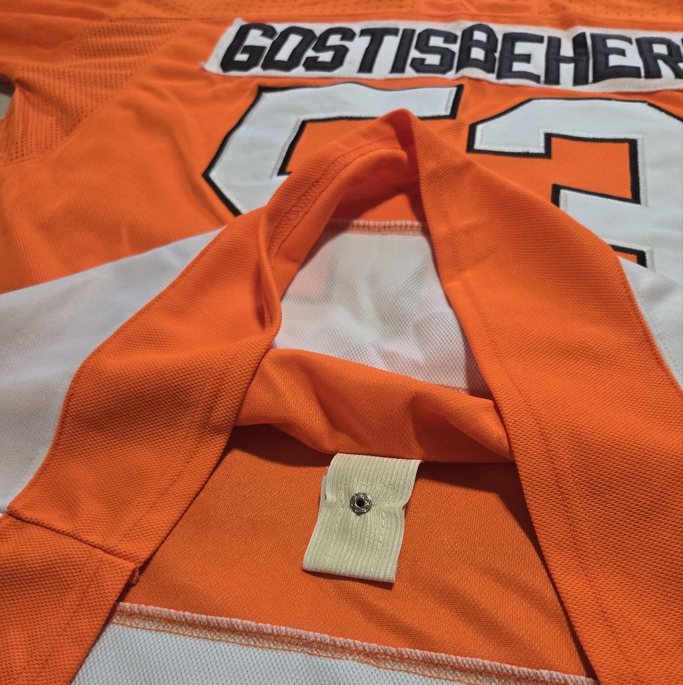 Authentic Adidas Philadelphia Flyers Shayne Gostisbehere Home Jersey #53 Size 60 - Picture 6 of 10